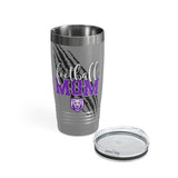 Football Mom Ringneck Tumbler, 20oz