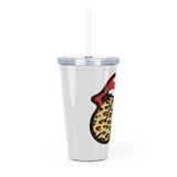 Leo world tour Plastic Tumbler with Straw