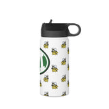 Medina Bees Stainless Steel Water Bottle, Standard Lid