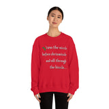'twas the nizzle Unisex Heavy Blend™ Crewneck Sweatshirt