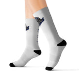 WHITE Vikings Sublimation Socks