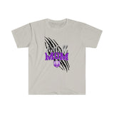 Football Mom Scratch Unisex Softstyle T-Shirt