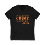Padua Cheer Mom - Unisex Jersey Short Sleeve V-Neck Tee