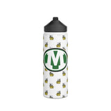 Medina Bees Stainless Steel Water Bottle, Standard Lid