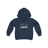 **NO NAME ** Vikings Lax Youth Heavy Blend Hooded Sweatshirt