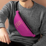 Hot pink fluent Italian Fanny pack