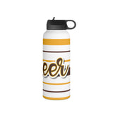 Cheer MJHS Stainless Steel Water Bottle, Standard Lid