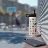 Bees bus Stainless Steel Water Bottle, Standard Lid