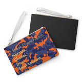 Clutch Fluent French - Navy/Orange Camo