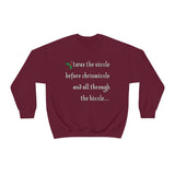 'twas the nizzle Unisex Heavy Blend™ Crewneck Sweatshirt