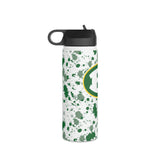 St Ed’s Stainless Steel Water Bottle, Standard Lid
