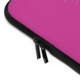 Hot pink eye chart Laptop Sleeve
