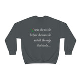 'twas the nizzle Unisex Heavy Blend™ Crewneck Sweatshirt