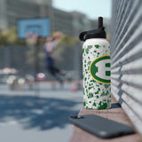 St Ed’s Stainless Steel Water Bottle, Standard Lid