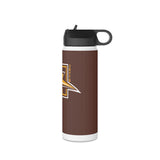 ARC JAYTB Basketball Stainless Steel Water Bottle, Standard Lid