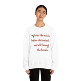 'twas the nizzle Unisex Heavy Blend™ Crewneck Sweatshirt
