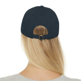 Internationals Dad Hat with Leather Patch (Round)