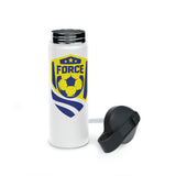 Force Stainless Steel Water Bottle, Standard Lid