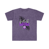 Football Mom Scratch Unisex Softstyle T-Shirt
