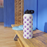 Bears Stainless Steel Water Bottle, Standard Lid