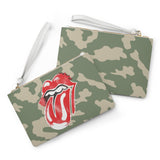 World tour camo Clutch Bag