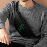 Black and green Beverly Hills Fanny pack