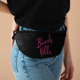 Black and hot pink Beverly Hills Fanny pack