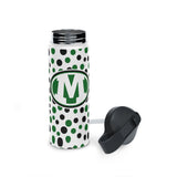Medina Dots Stainless Steel Water Bottle, Standard Lid