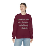 'twas the nizzle Unisex Heavy Blend™ Crewneck Sweatshirt