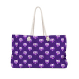 Berars Purple Weekender Bag