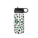 Medina Dots Stainless Steel Water Bottle, Standard Lid