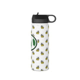 Medina Bees Stainless Steel Water Bottle, Standard Lid