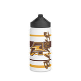 JAYTB Basketball Stainless Steel Water Bottle, Standard Lid