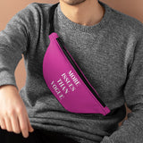 Hot pink more issues than vogue Fanny pack