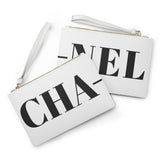 CHA-nel white Clutch Bag