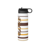 JAYTB Basketball Stainless Steel Water Bottle, Standard Lid