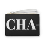Cha-nel clutch black