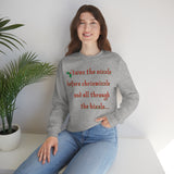'twas the nizzle Unisex Heavy Blend™ Crewneck Sweatshirt