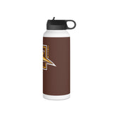 ARC JAYTB Basketball Stainless Steel Water Bottle, Standard Lid