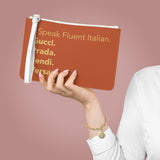 Clutch Fluent Italian - Burnt Orange