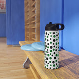 Medina Dots Stainless Steel Water Bottle, Standard Lid
