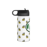 Medina Bees Stainless Steel Water Bottle, Standard Lid