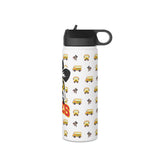 Bees bus Stainless Steel Water Bottle, Standard Lid