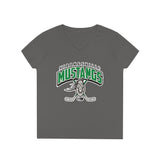 Strongsville hockey Ladies' V-Neck T-Shirt