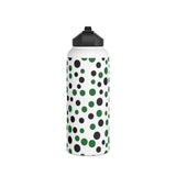 Medina Dots Stainless Steel Water Bottle, Standard Lid