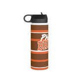 Padua Bruins Stainless Steel Water Bottle, Standard Lid