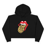 Leo world tour crop hoodie