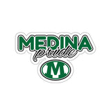 Medina Pride - CAR DECAL - Water Resistant Die-Cut Sticker