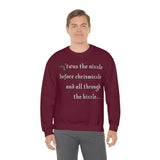 'twas the nizzle Unisex Heavy Blend™ Crewneck Sweatshirt