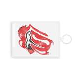 Saffiano kiss world tour Leather Card Holder